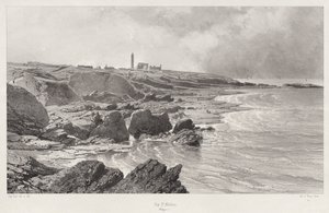 Kap St. Mathieu, 1846. af Eugene Ciceri