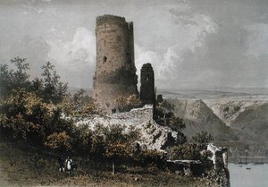 Kattetårnet, Rhindalen af Eugene Ciceri