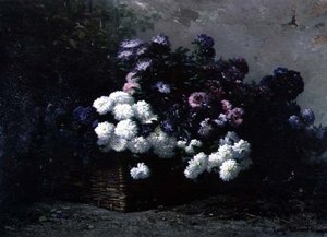 Kurven med blomster af Eugene Claude