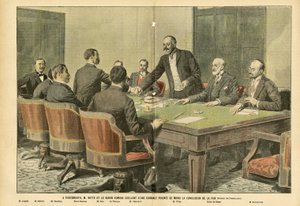 Illustration af Eugene Damblans (1865-1945) i Le Pelerin af Eugene Damblans