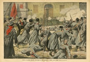 Illustration af Eugene Damblans (1865-1945) i The Pelerin af Eugene Damblans