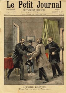 Le Petit Journal vedrørende Dreyfus-affæren, 1899.