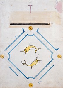 Motiver til en badeværelsesflise, Chateau d