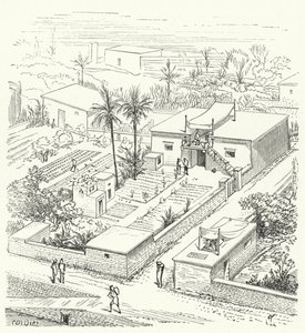Landhus i det gamle Egypten
