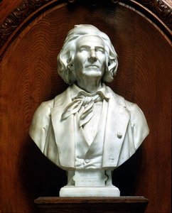 Portrætbuste af Marc Seguin (1786-1875) arkitekt og ingeniør af Eugene Guillaume