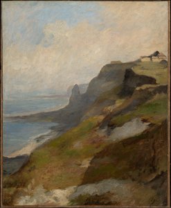 Normandiets klipper af Eugene Isabey