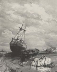 Lavvande, 1833. af Eugene Isabey
