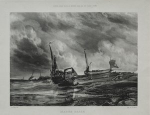Lavvande, 1831. af Eugene Isabey
