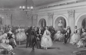 The Green, Room of the Opera (kobberstik)