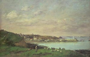 Landskab af Eugene Louis Boudin