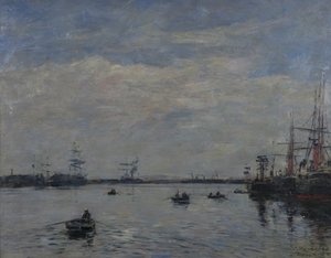 Le Havre, 1888 af Eugene Louis Boudin
