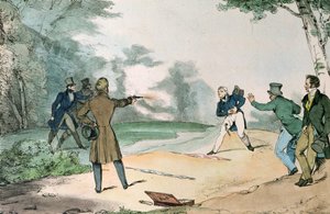 En Duel af Eugene Louis Lami