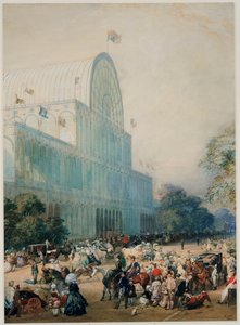 Indvielsen af Krystalpaladset, 1851 af Eugene Louis Lami