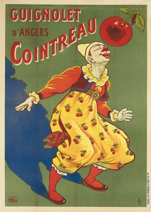 Reklameplakat for Guignolets Cointreau, ca. 1900 (farvelitografi)