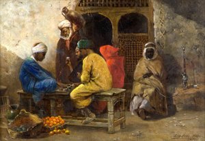 Et arabisk marked af Eugene Pavy