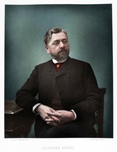 Gustave Eiffel, fransk ingeniør, 1880