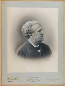 Porträt von Floquet (Charles Thomas), (1828-1896), Anwalt und Politiker af Eugene Pirou