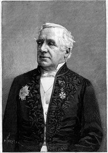 Portræt af baron Felix Hippolyte Larrey (1808-1895), fransk kirurg, medlem af Akademiet for Videnskaber og Akademiet for Medicin af Eugene Pirou