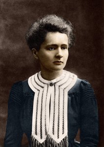 Portræt af Marie Curie 1867-1934