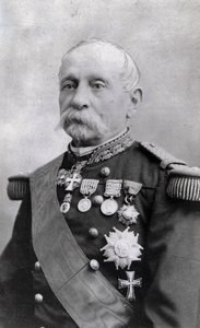 Portræt af Victor-Louis-François februar af Eugene Pirou
