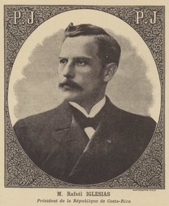 Rafael Iglesias, præsident for Republikken Costa Rica