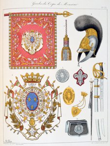 Monsieurs livvagter, Insignia af Eugene Titeux