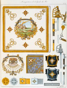 Musketerer af Kongens Garde, Insignia