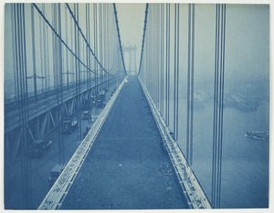 Manhattan Bridge af Eugene de Salignac