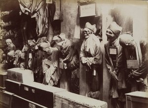 Katakomberne, Kapucinerklosteret, Palermo, ca. 1895. af Eugenio Interguglielmi