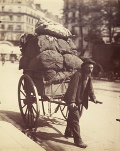 Chiffonier (Ragpicker) af Eugène Atget