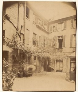 Cour de Rouen, Boulevard Saint-Germain af Eugène Atget
