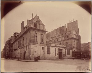 Hôtel du Marquis de Paroy, 83 rue Charlot af Eugène Atget