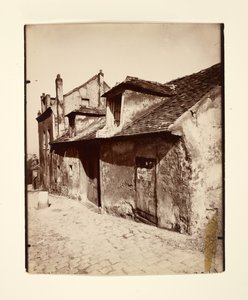 [Montmartre] Musettes hus af Eugène Atget