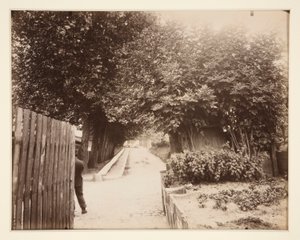 Dawn, Lower Meudon Gate af Eugène Atget