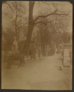 Père Lachaise af Eugène Atget