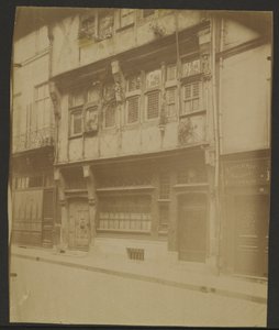 Rouen, Maison Rue Saint-Romain, 74 af Eugène Atget