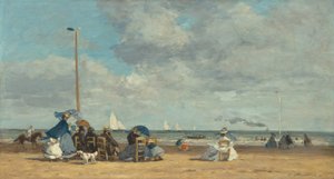 Stranden ved Trouville