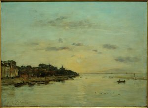 Nogle flodmundinger af Eugene Louis Boudin