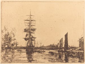 Havudsigt af Eugène Boudin