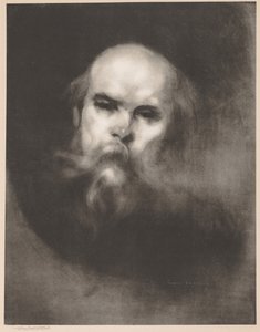 Paul Verlaine, 1896. af Eugène Carrière