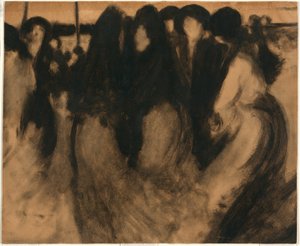 Kvinder i Landskabet af Eugène Carrière