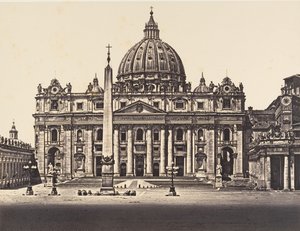 Sankt Peter i Vatikanet, 1848-52.