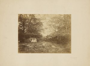 [Landskabsstudie] af Eugène Cuvelier