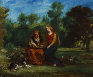 Uddannelse af Vor Frue af Eugène Delacroix
