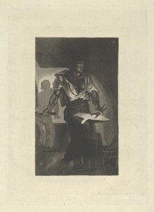 En smed, 1833., 1833. af Eugène Delacroix