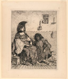 En jødisk kvinde fra Algier af Eugène Delacroix