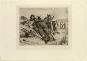 arabere fra Oran af Eugène Delacroix