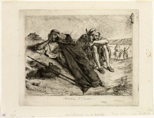 arabere fra Oran af Eugène Delacroix