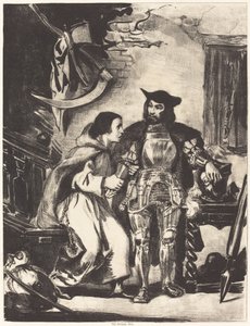 Broder Martin med Goetz af Eugène Delacroix