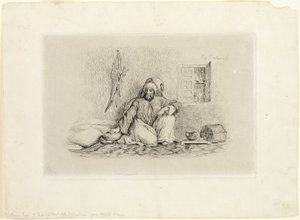 Høvding Mohammed-Ben-Abou af Eugène Delacroix
